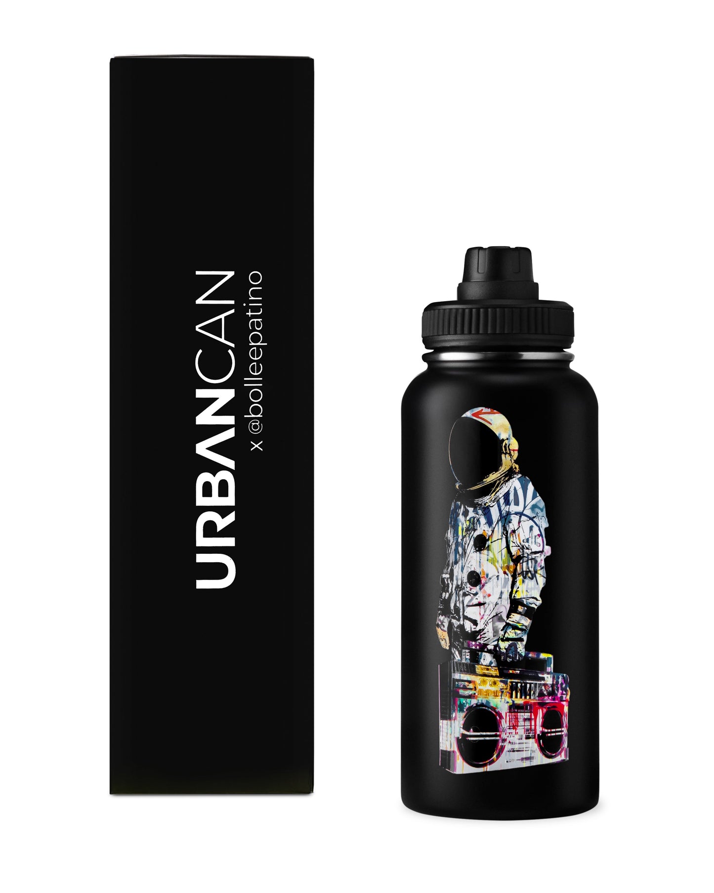 946 ml Bottle | Vibe City Black