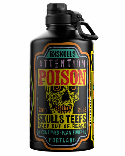 128 oz Bottle | RxSkulls