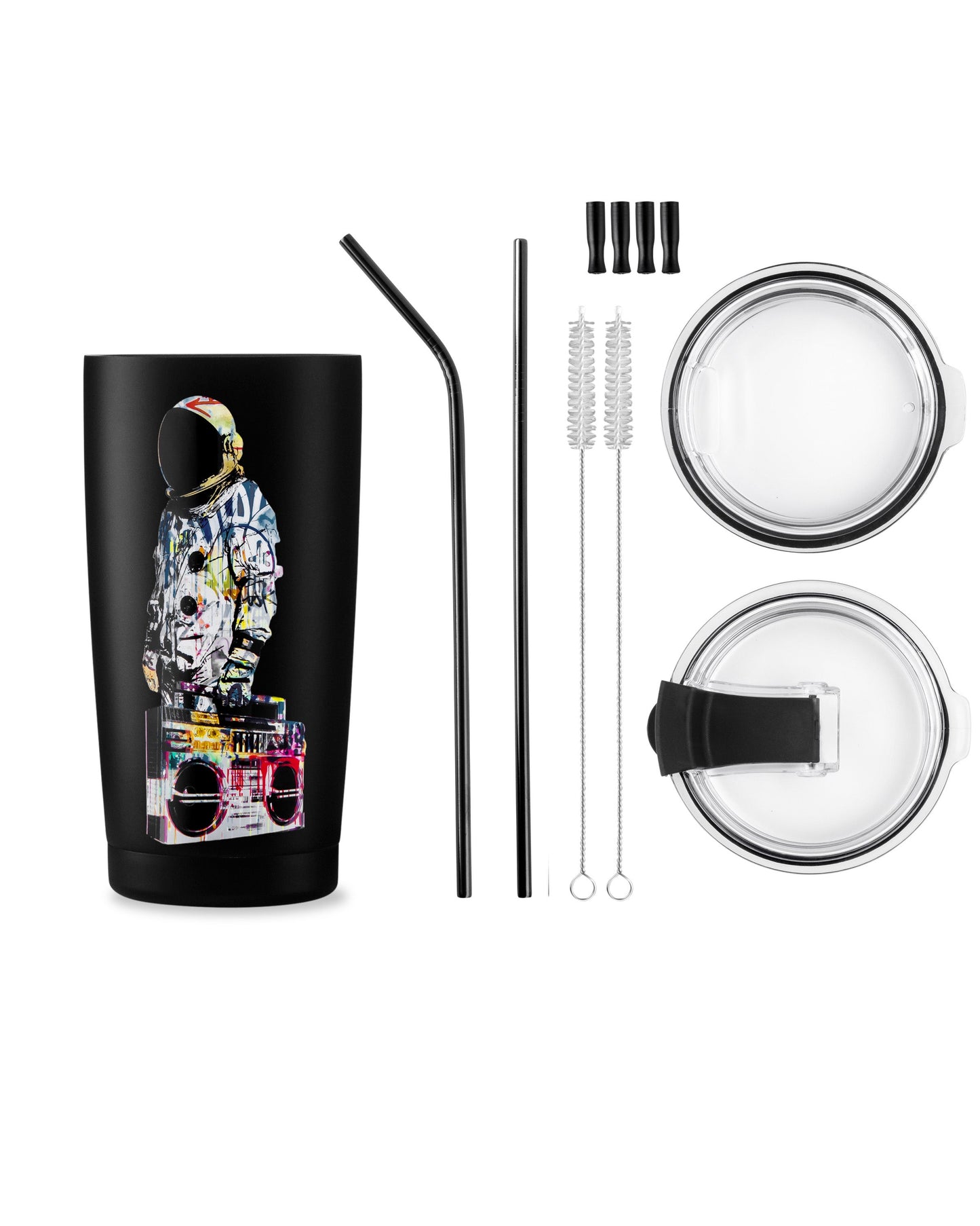 591 ml Tumbler | Vibe City Black