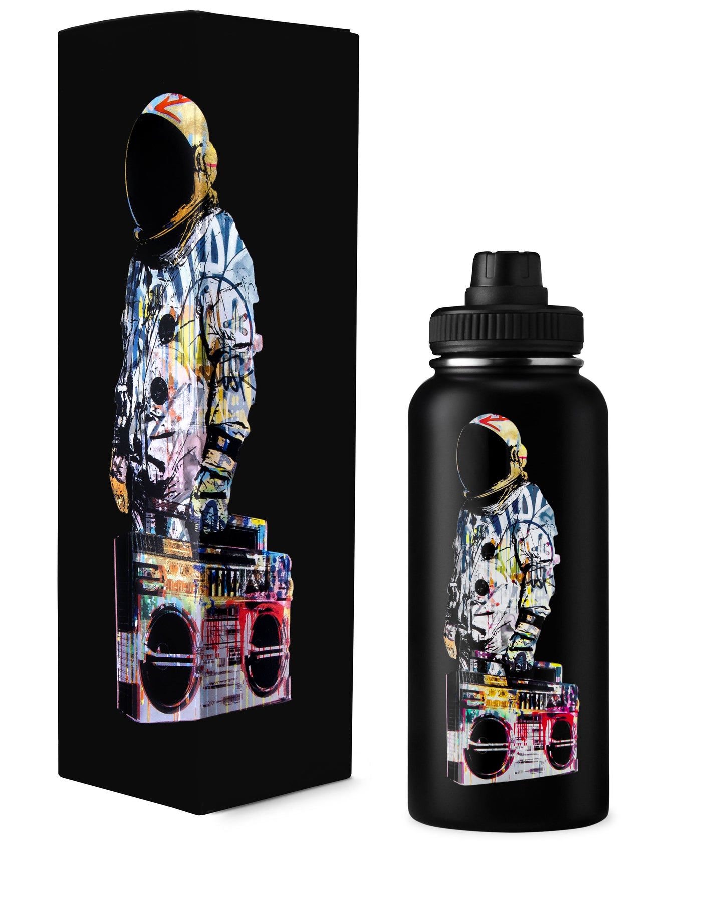 946 ml Bottle | Vibe City Black